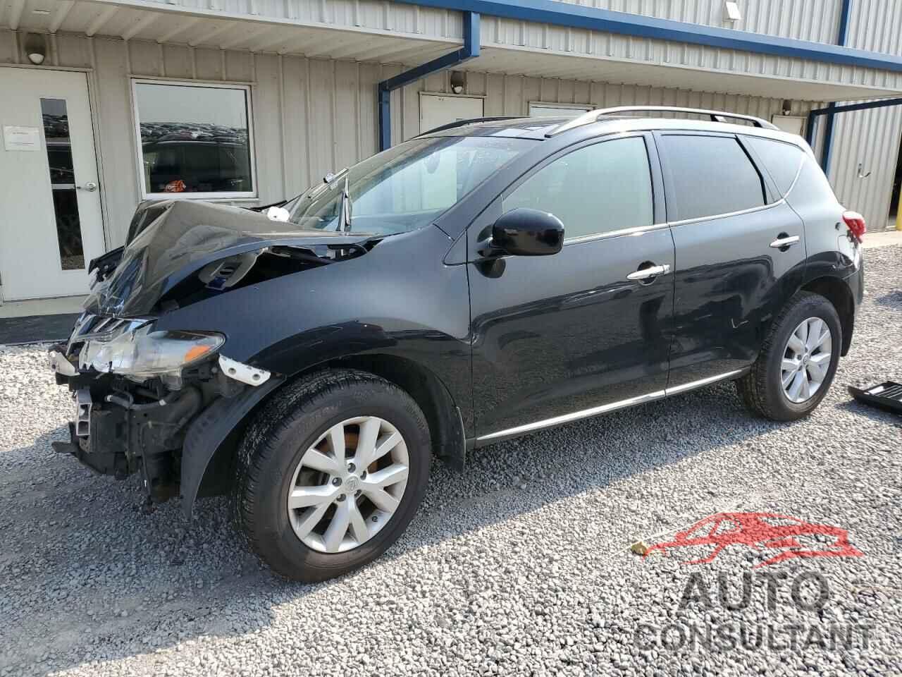 NISSAN MURANO 2012 - JN8AZ1MW7CW236391