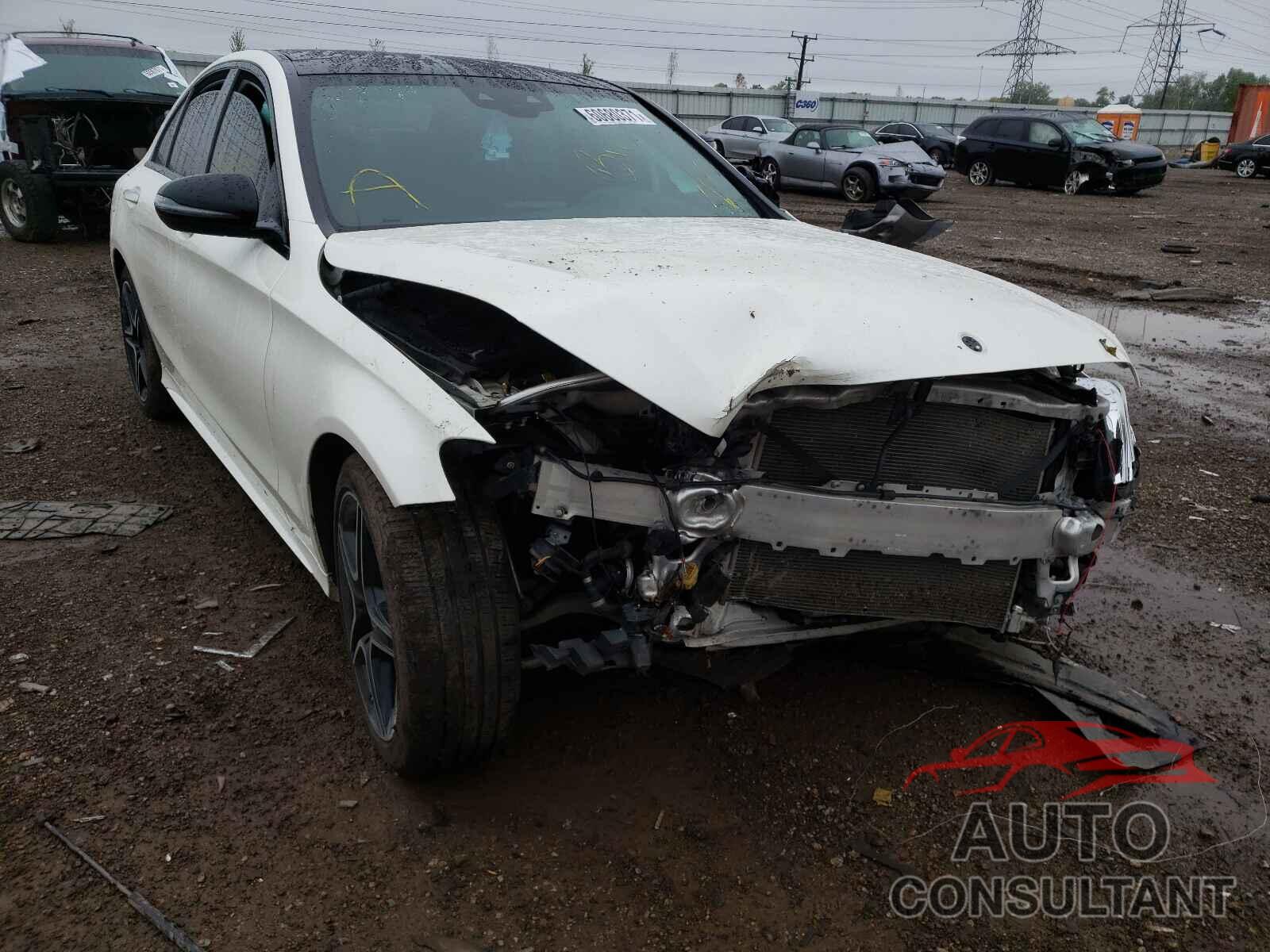 MERCEDES-BENZ C-CLASS 2019 - 55SWF8EB6KU314448