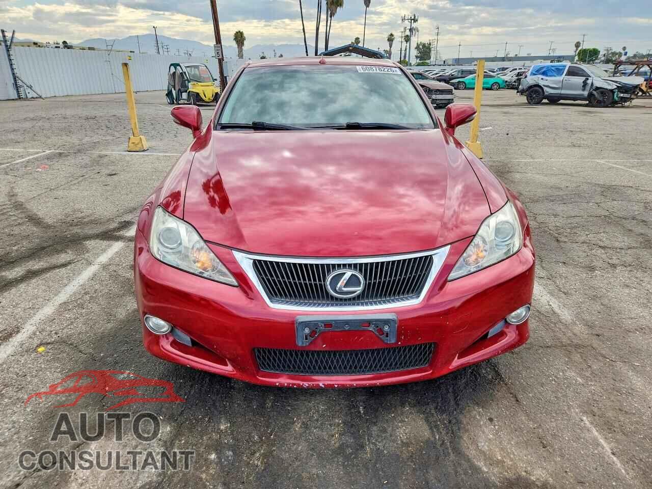 LEXUS IS 2010 - JTHFF2C25A2514495