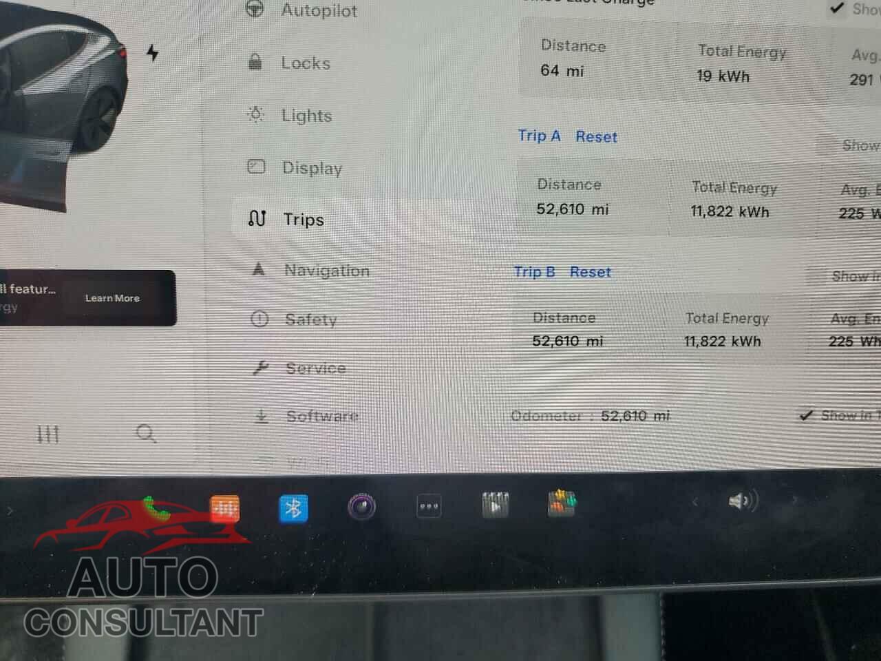 TESLA MODEL 3 2021 - 5YJ3E1EA4MF058755