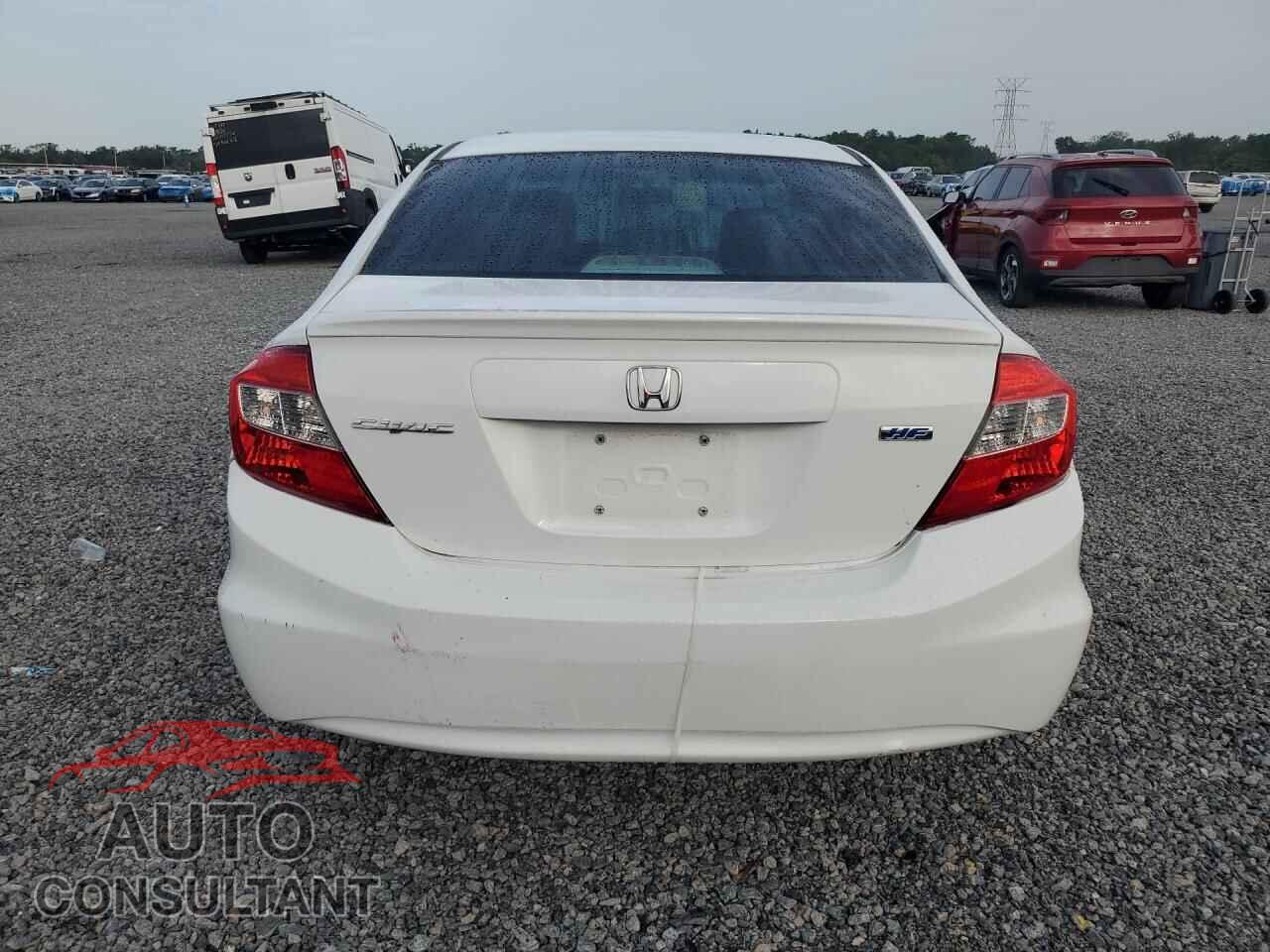 HONDA CIVIC 2012 - 2HGFB2F67CH554858
