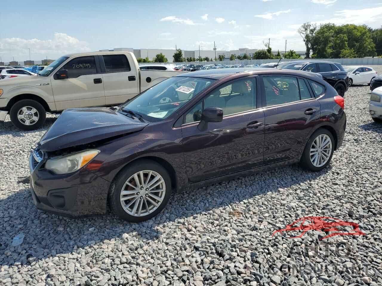 SUBARU IMPREZA 2012 - JF1GPAD68CH239564
