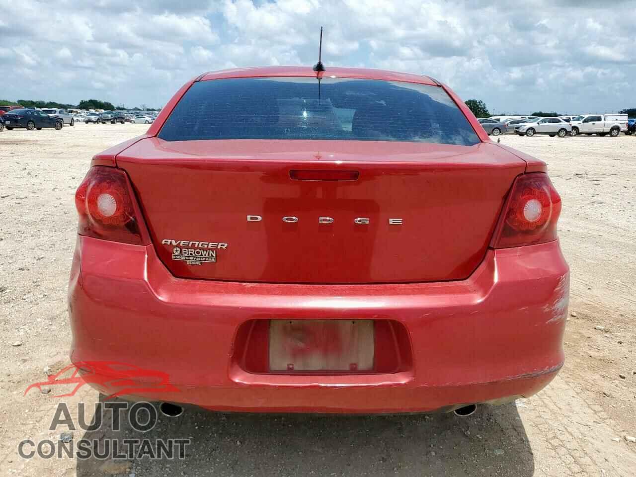DODGE AVENGER 2013 - 1C3CDZAG5DN749374