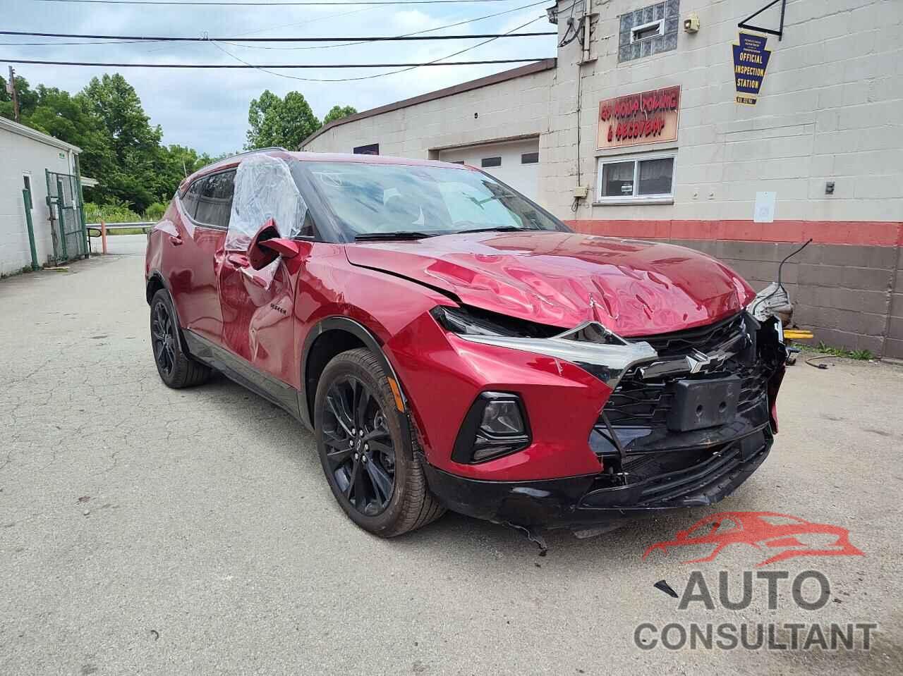 CHEVROLET BLAZER 2021 - 3GNKBKRS4MS560001