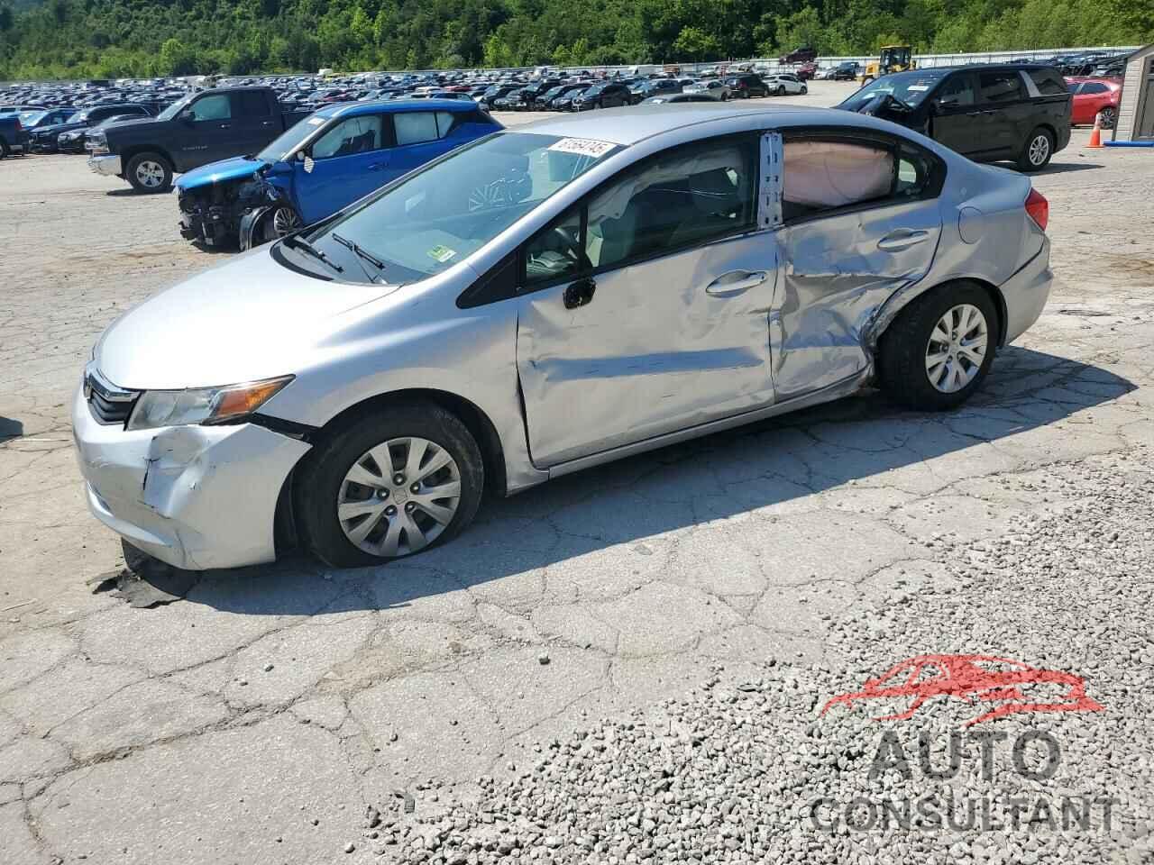 HONDA CIVIC 2012 - 19XFB2F58CE009592