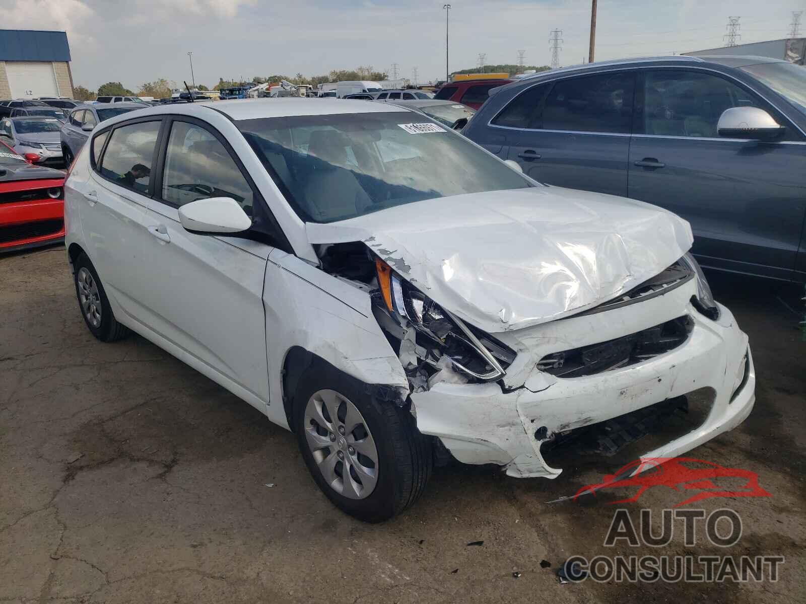 HYUNDAI ACCENT 2017 - KMHCT5AEXHU307283