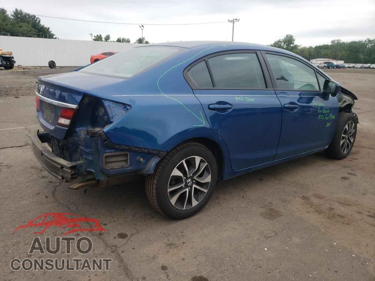 HONDA CIVIC 2014 - 19XFB2F86EE084420