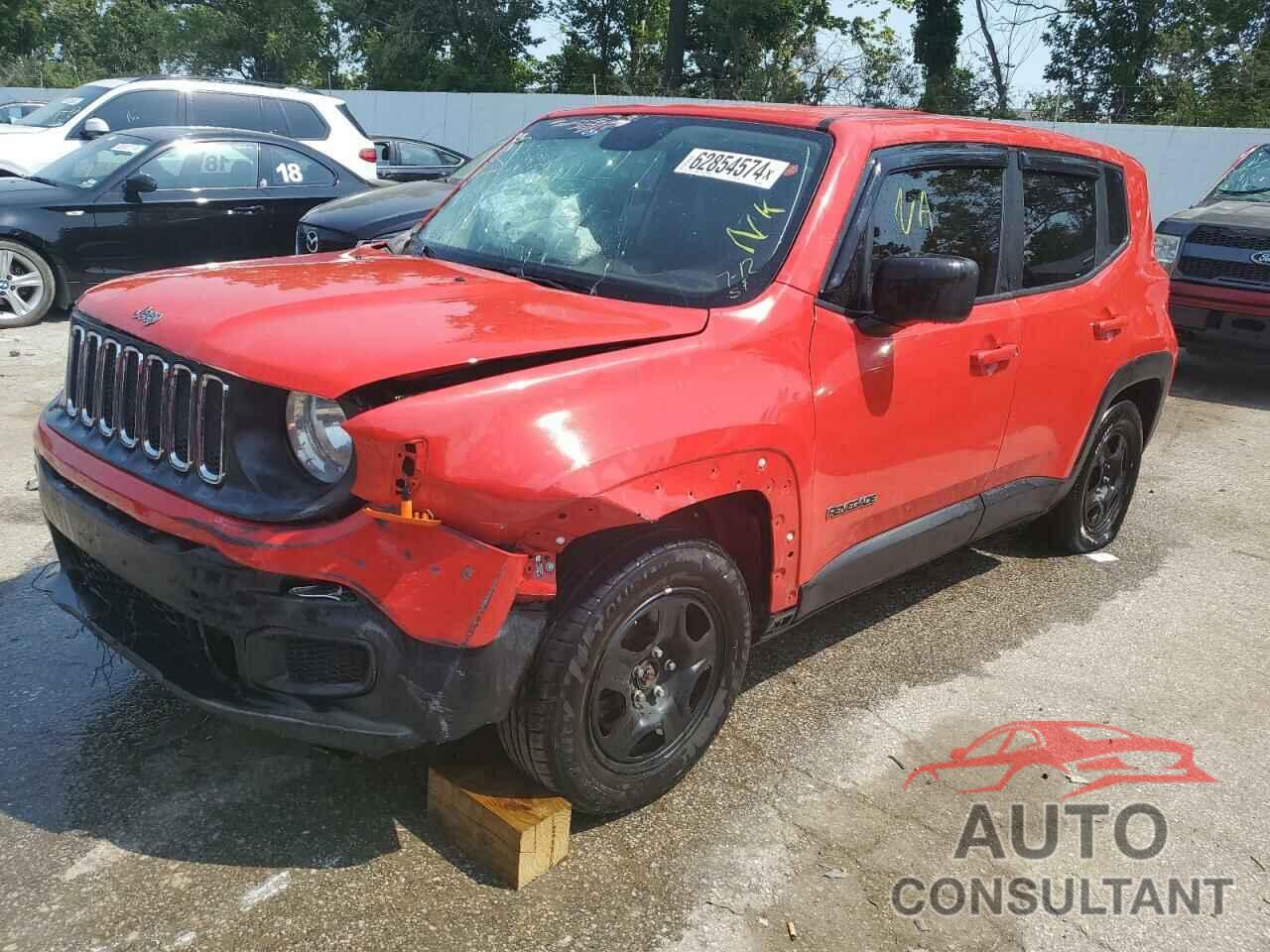 JEEP RENEGADE 2016 - ZACCJAAT7GPE38091