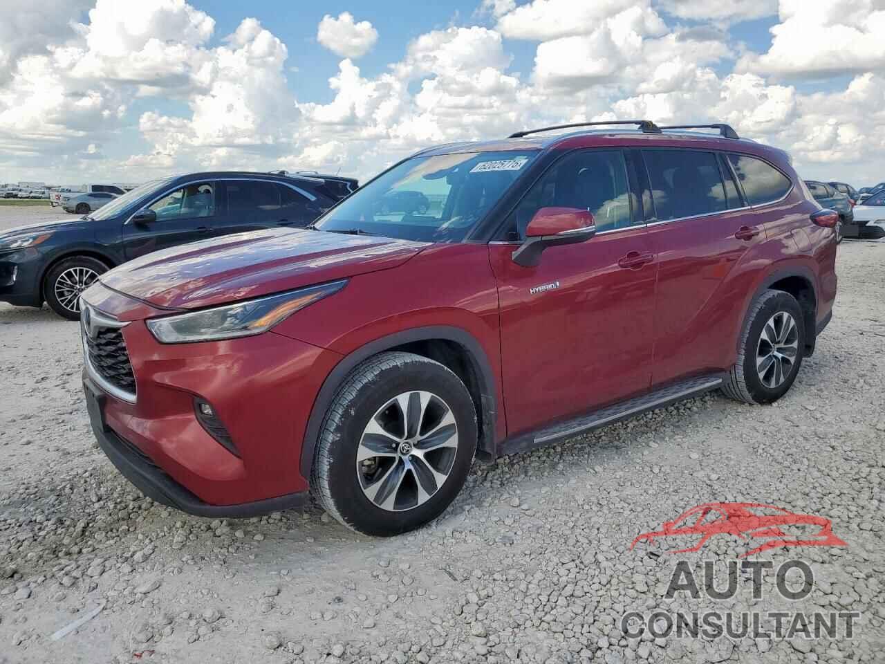 TOYOTA HIGHLANDER 2021 - 5TDGARAH2MS509417