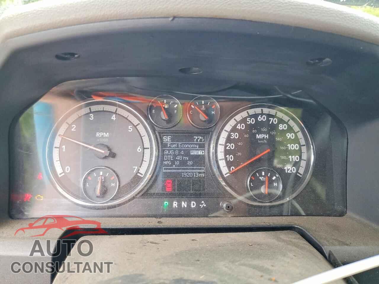 DODGE RAM 1500 2012 - 1C6RD6GPXCS156368