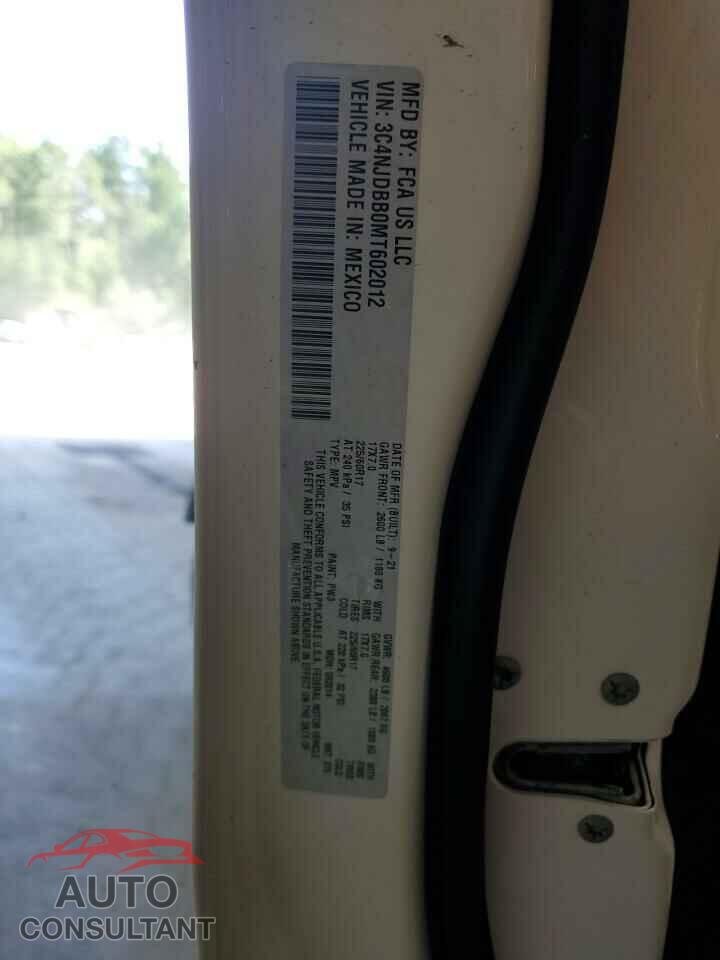 JEEP COMPASS 2021 - 3C4NJDBB0MT602012