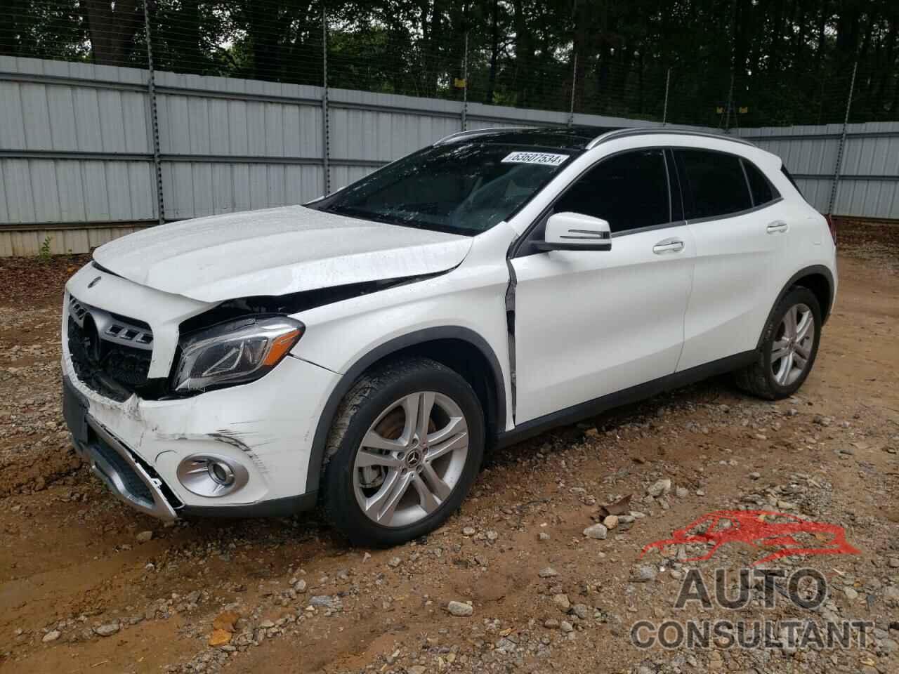 MERCEDES-BENZ GLA-CLASS 2019 - WDCTG4GB0KJ587010