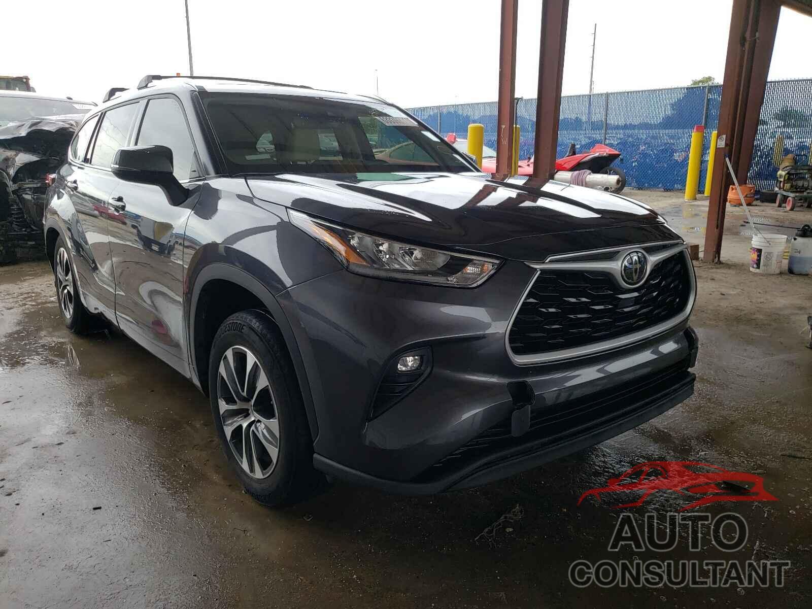 TOYOTA HIGHLANDER 2020 - 5TDGZRAH5LS003247