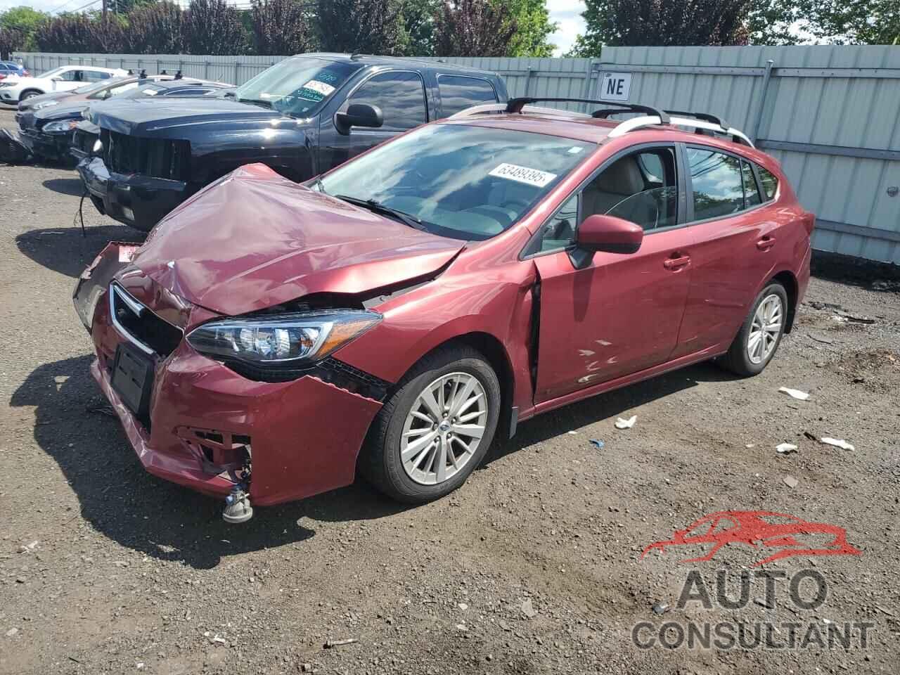 SUBARU IMPREZA 2018 - 4S3GTAD64J3732562