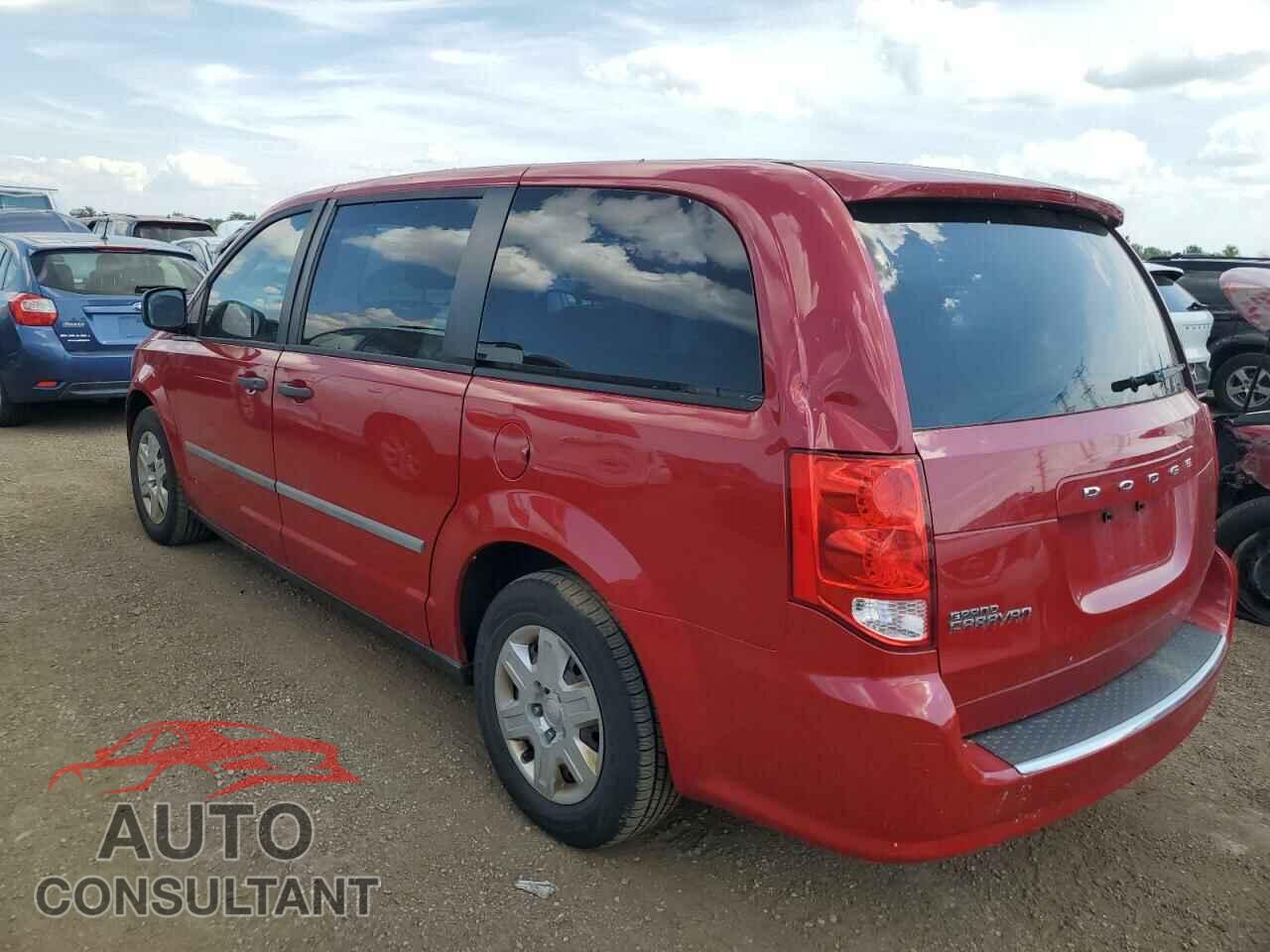 DODGE CARAVAN 2012 - 2C4RDGBG8CR200391