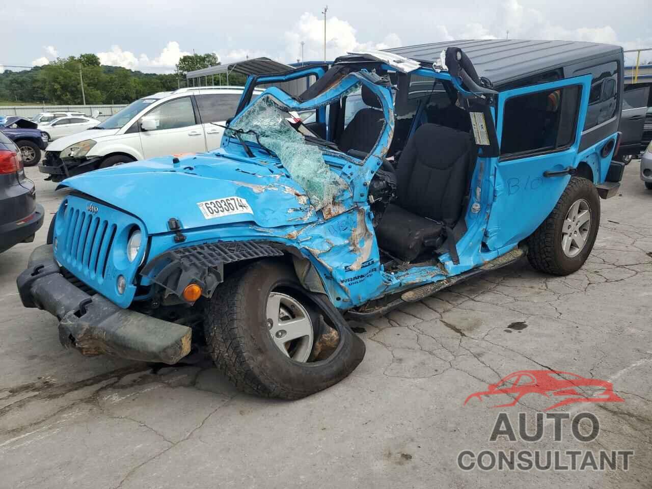 JEEP WRANGLER 2017 - 1C4BJWDG2HL584153
