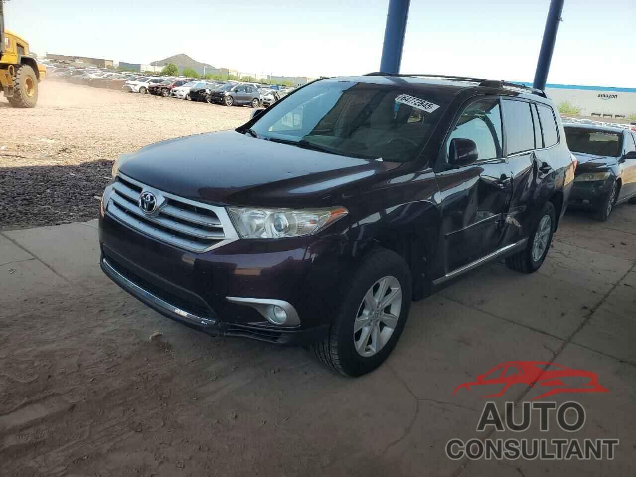 TOYOTA HIGHLANDER 2013 - 5TDBK3EHXDS253512
