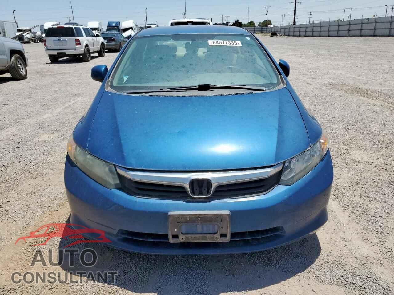 HONDA CIVIC 2012 - 19XFB2F51CE037184