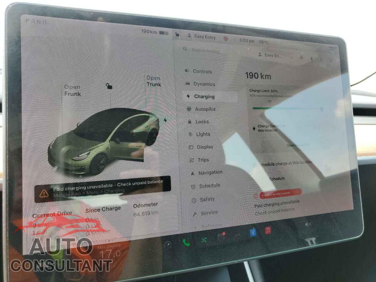 TESLA MODEL 3 2020 - 5YJ3E1EA6LF715960
