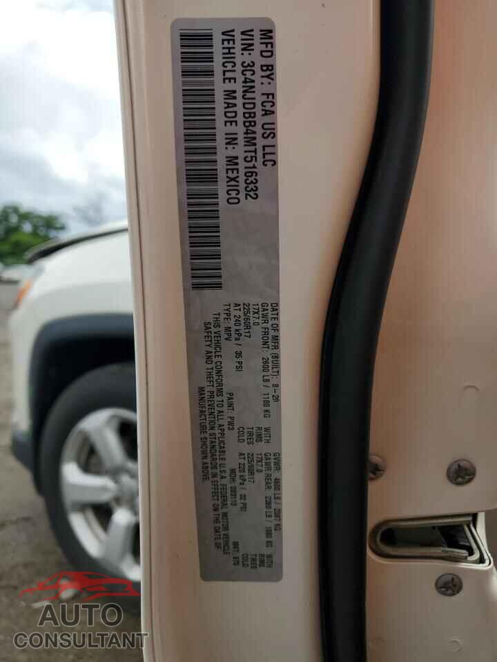 JEEP COMPASS 2021 - 3C4NJDBB4MT516332