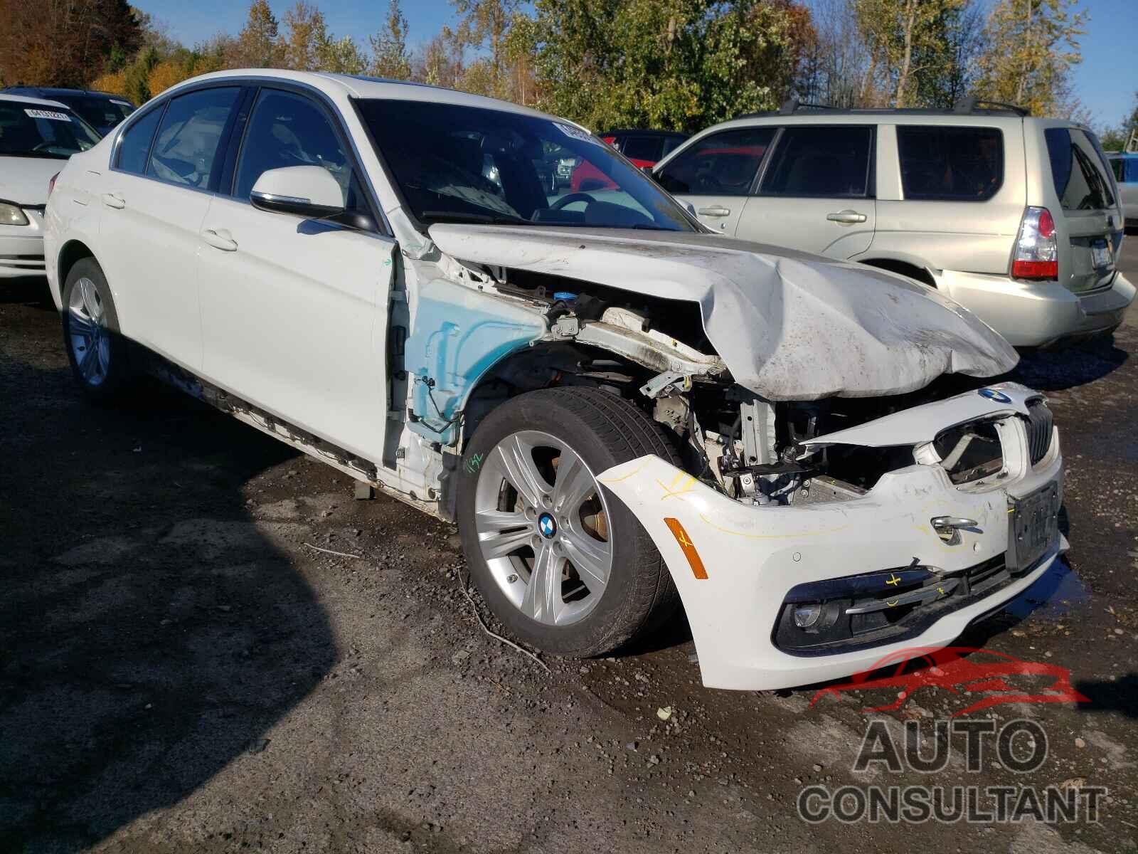 BMW 3 SERIES 2017 - WBA8D9G33HNU64679