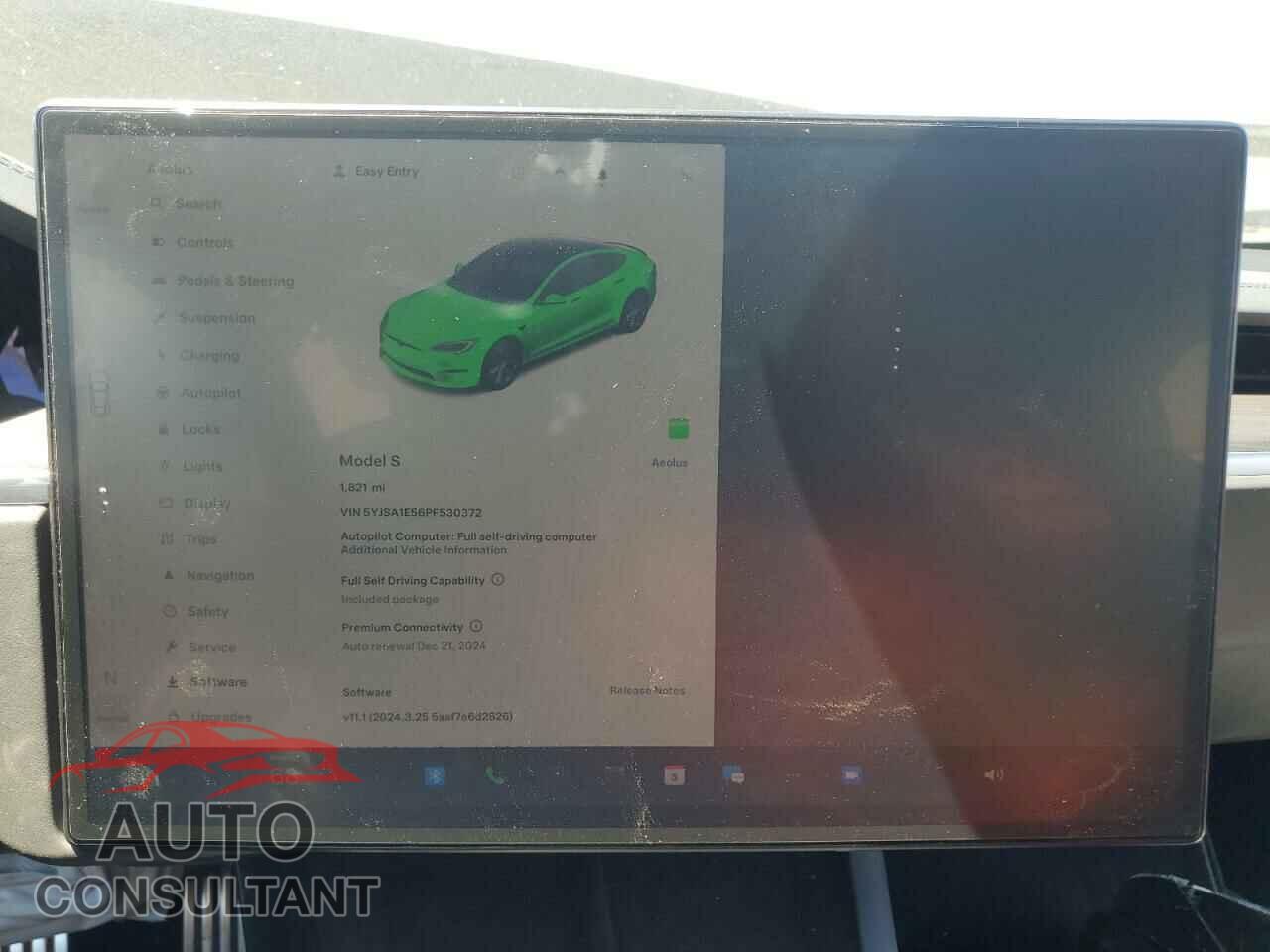 TESLA MODEL S 2023 - 5YJSA1E56PF530372