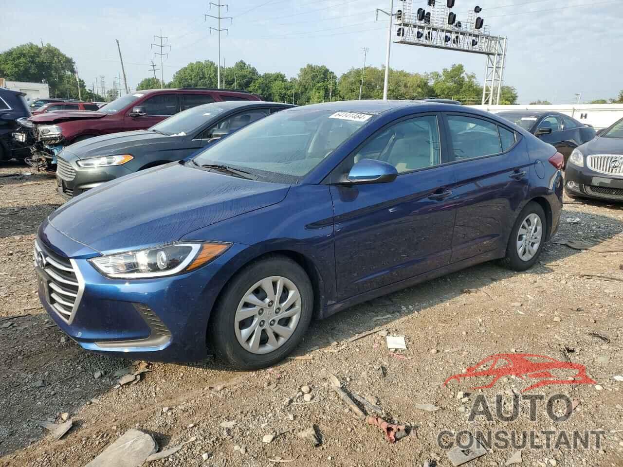 HYUNDAI ELANTRA 2018 - 5NPD74LF8JH324497