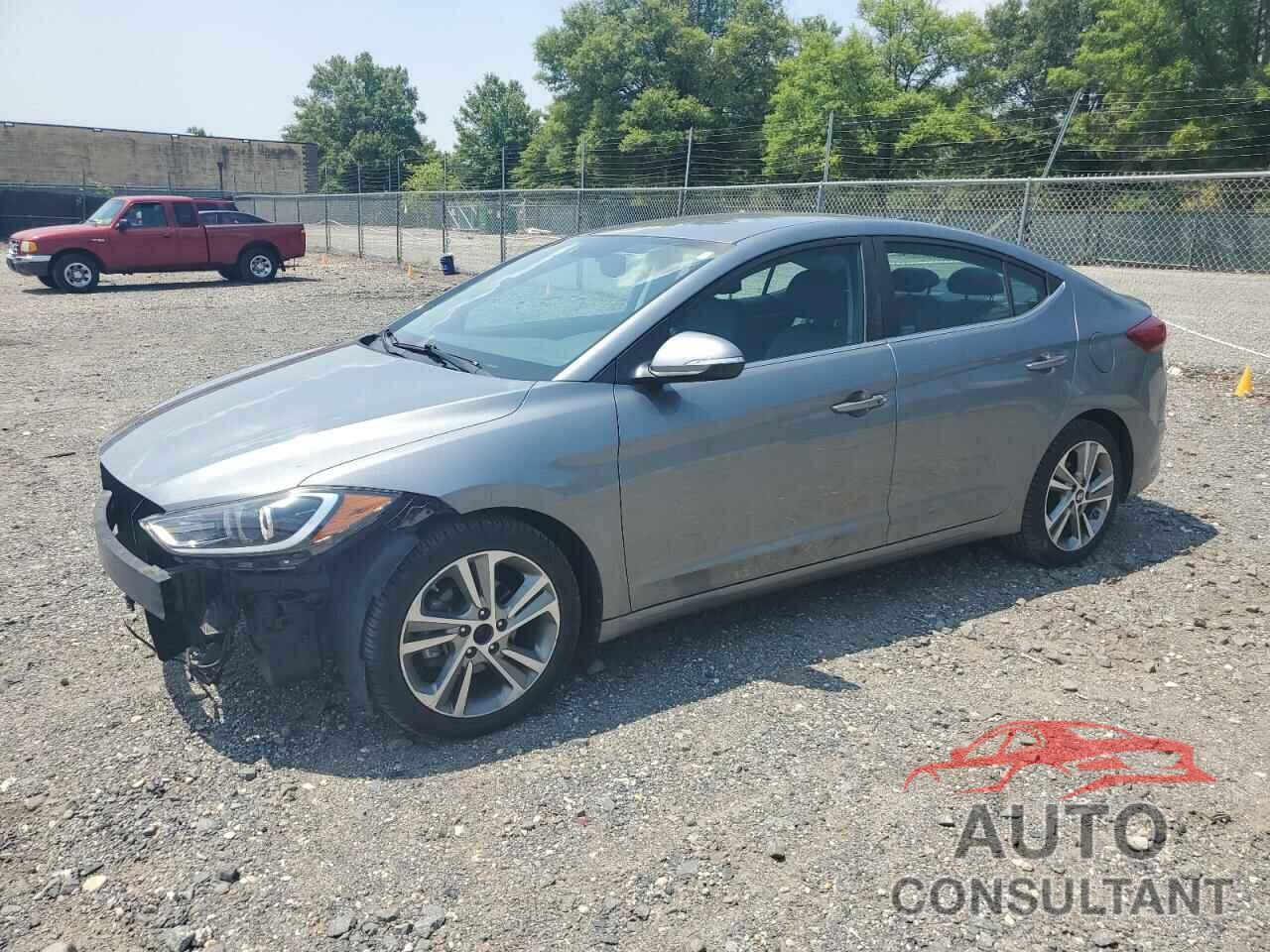 HYUNDAI ELANTRA 2018 - KMHD84LF0JU577618