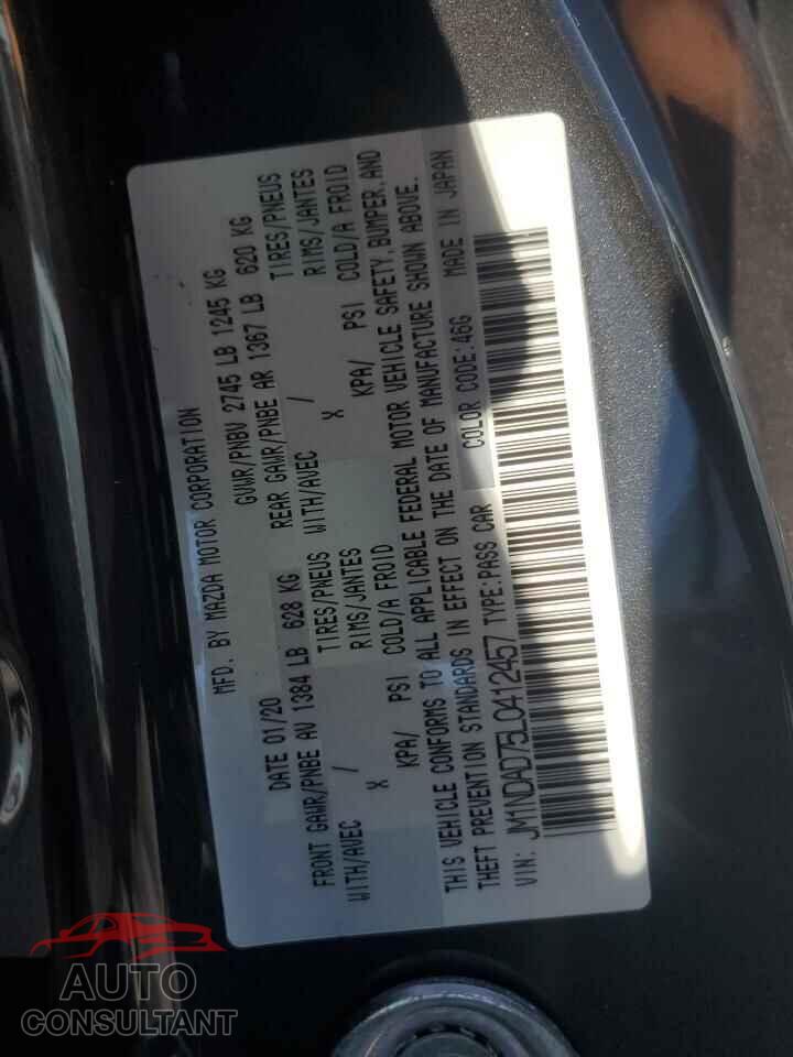 MAZDA MX5 2020 - JM1NDAD75L0412457