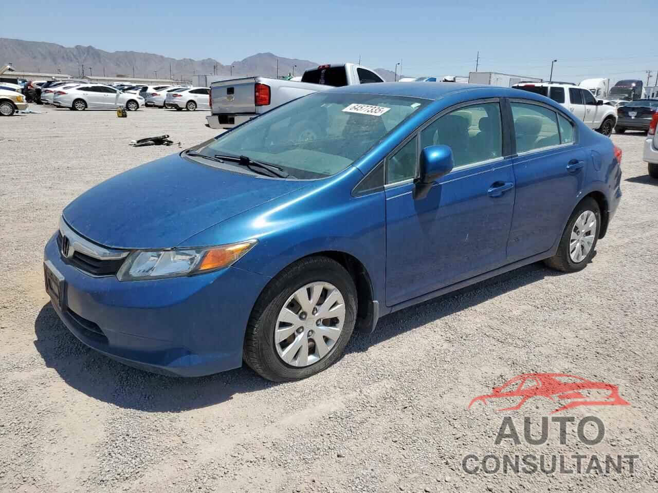HONDA CIVIC 2012 - 19XFB2F51CE037184