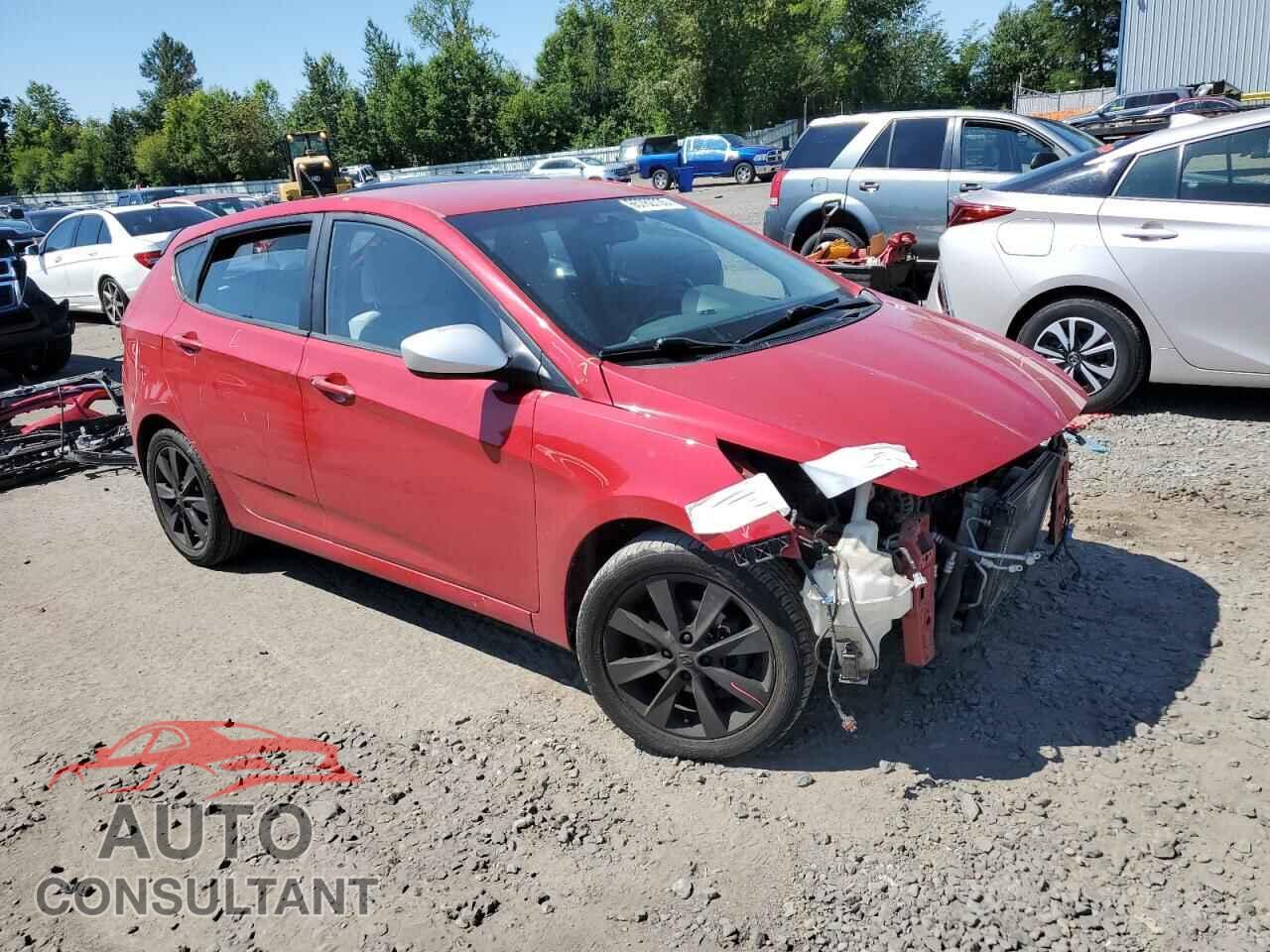 HYUNDAI ACCENT 2013 - KMHCU5AE5DU059922