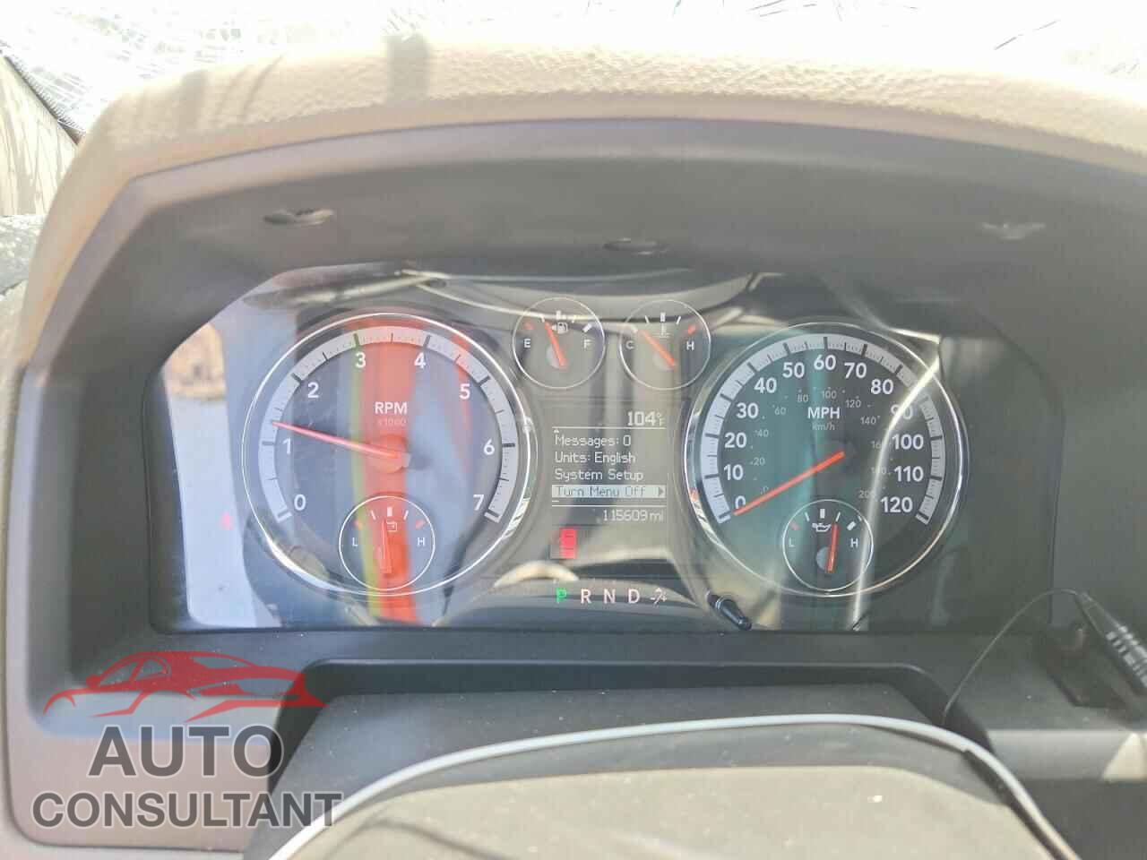 DODGE RAM 1500 2012 - 1C6RD6KT8CS293958