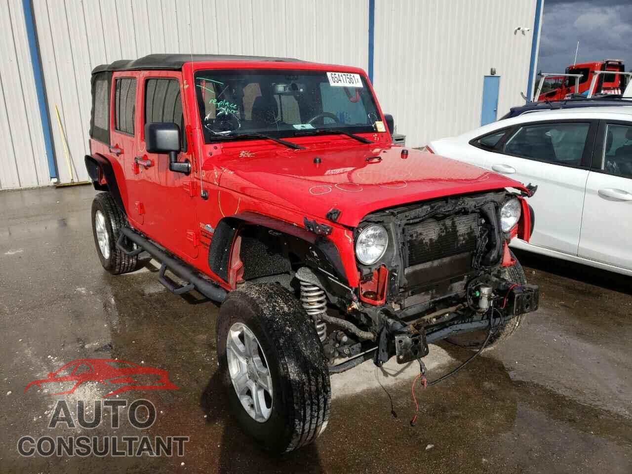 JEEP WRANGLER 2017 - 1C4BJWDG3HL754987