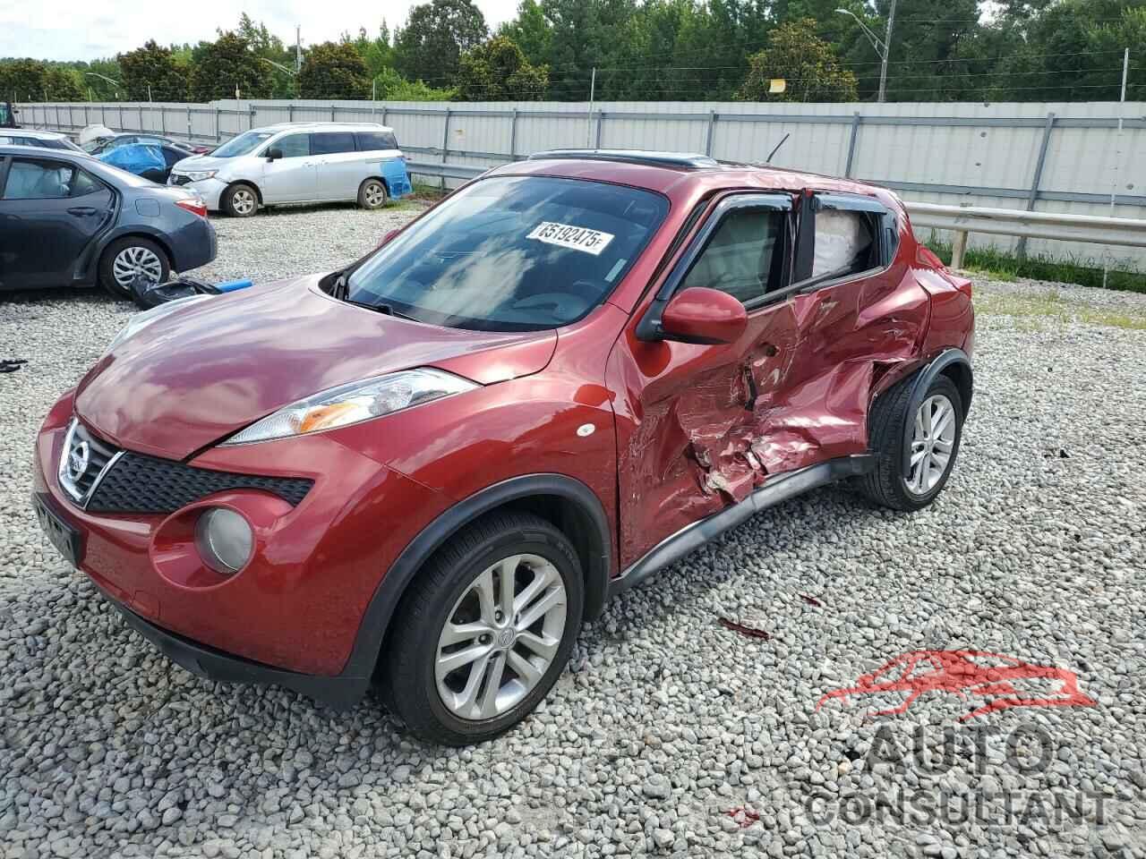 NISSAN JUKE 2014 - JN8AF5MR1ET454762