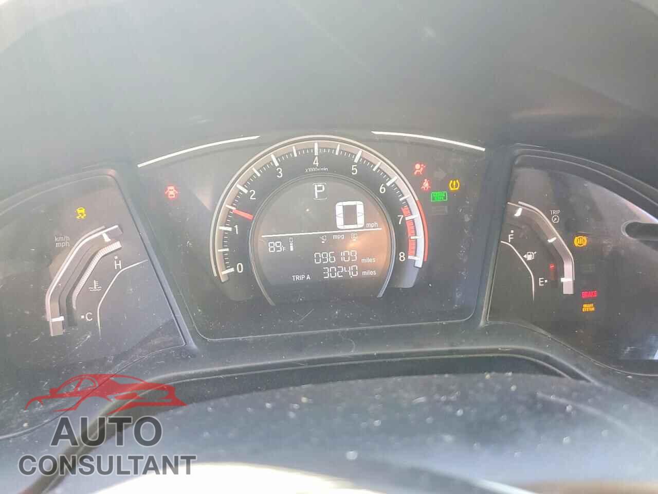 HONDA CIVIC 2017 - 19XFC2F58HE201986