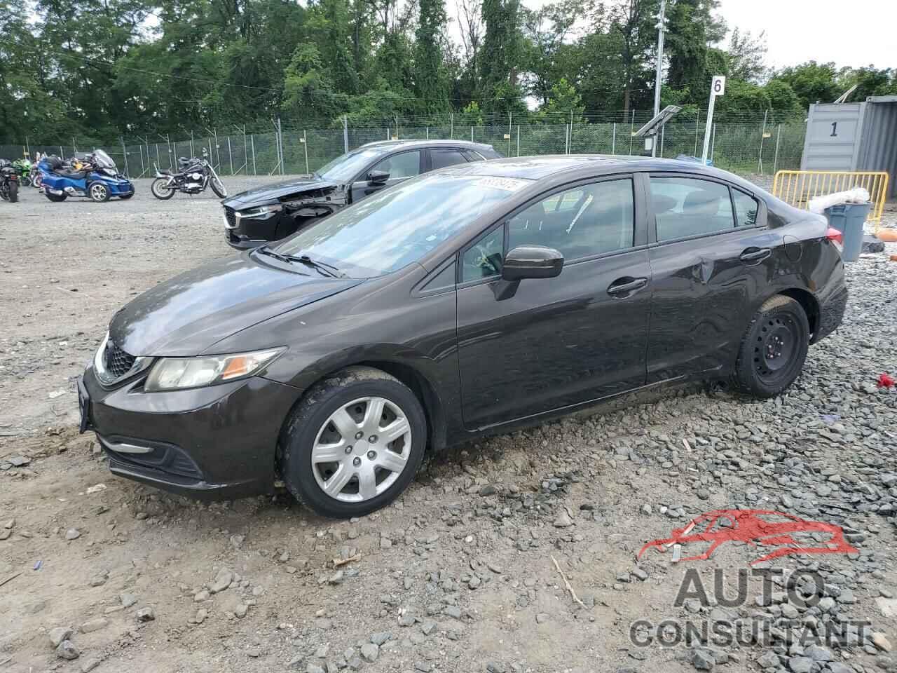 HONDA CIVIC 2014 - 2HGFB2F54EH529653