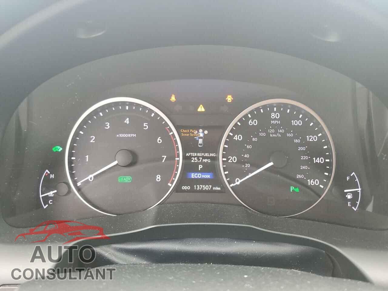 LEXUS ES300 2013 - JTHBW1GG2D2021750
