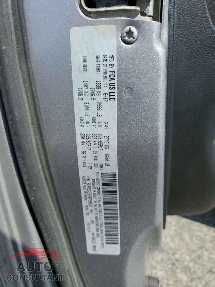 DODGE CARAVAN 2017 - 2C4RDGEG2HR799632