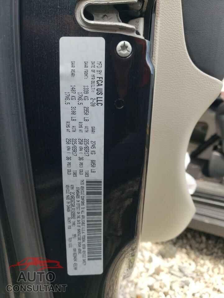 DODGE CARAVAN 2020 - 2C4RDGCG0LR169992