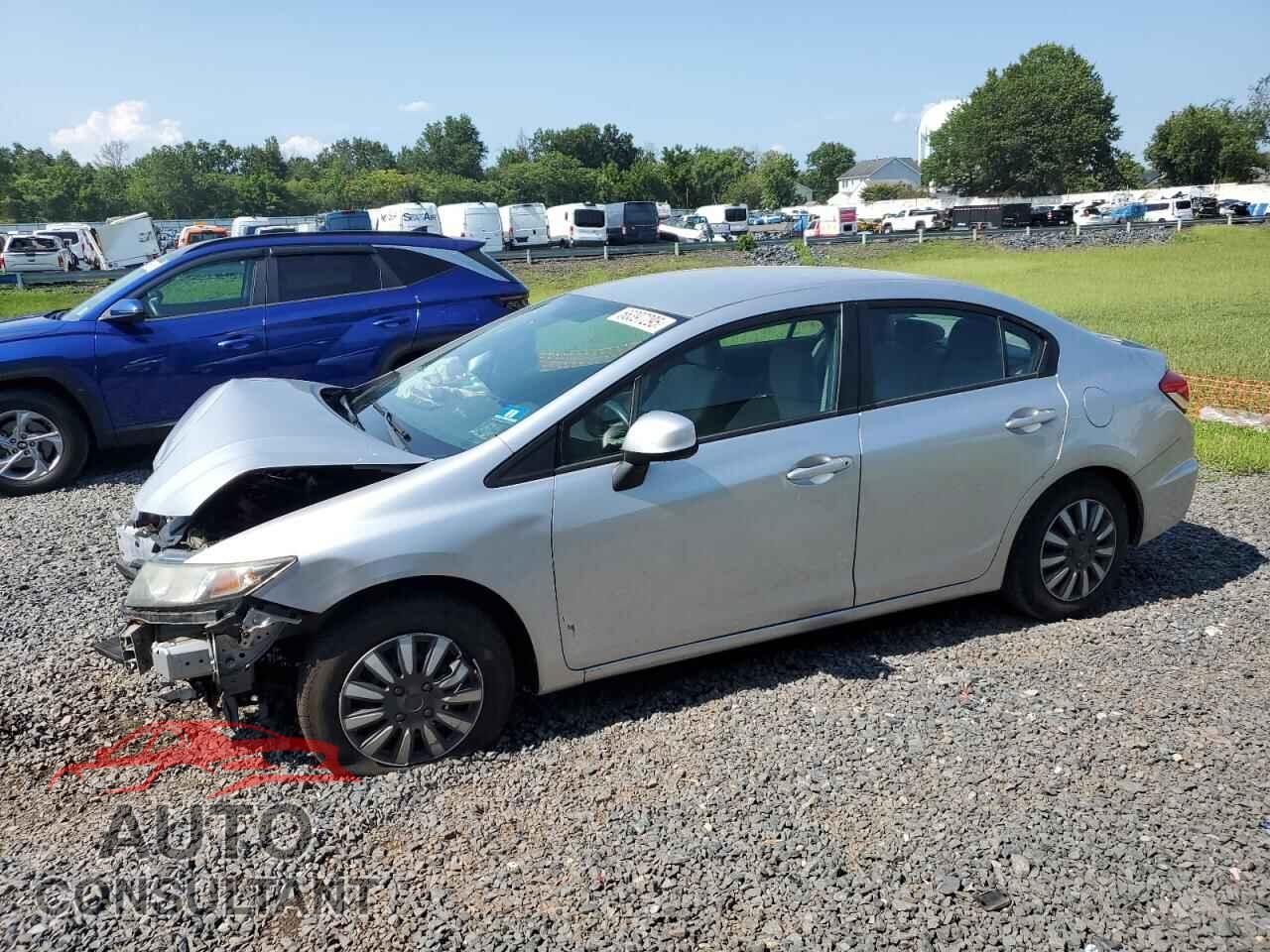 HONDA CIVIC 2013 - 2HGFB2F50DH602726