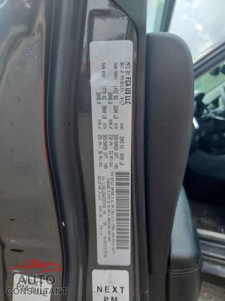 DODGE DURANGO 2017 - 1C4RDJDG0HC870706