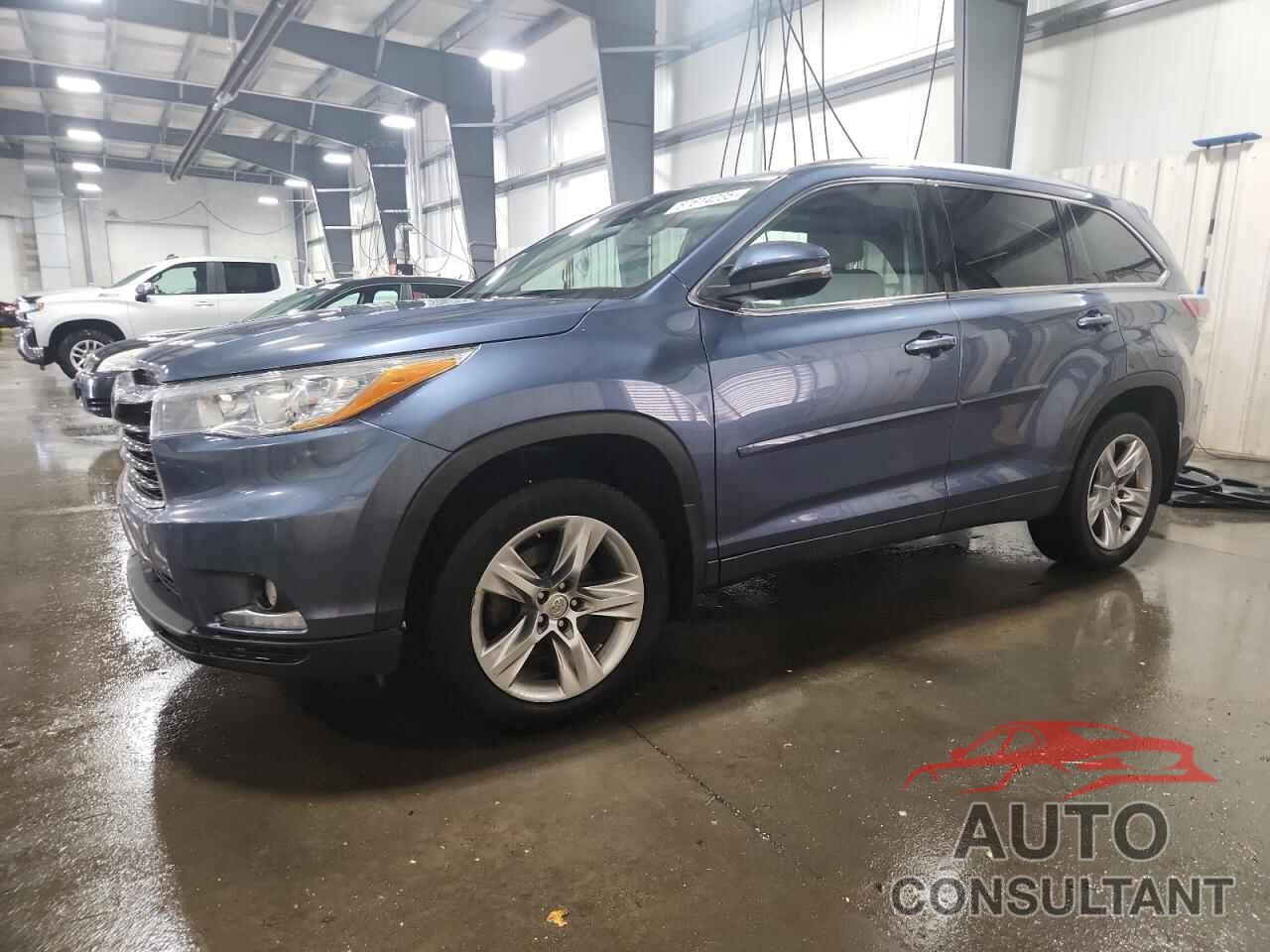TOYOTA HIGHLANDER 2015 - 5TDDKRFH3FS198673