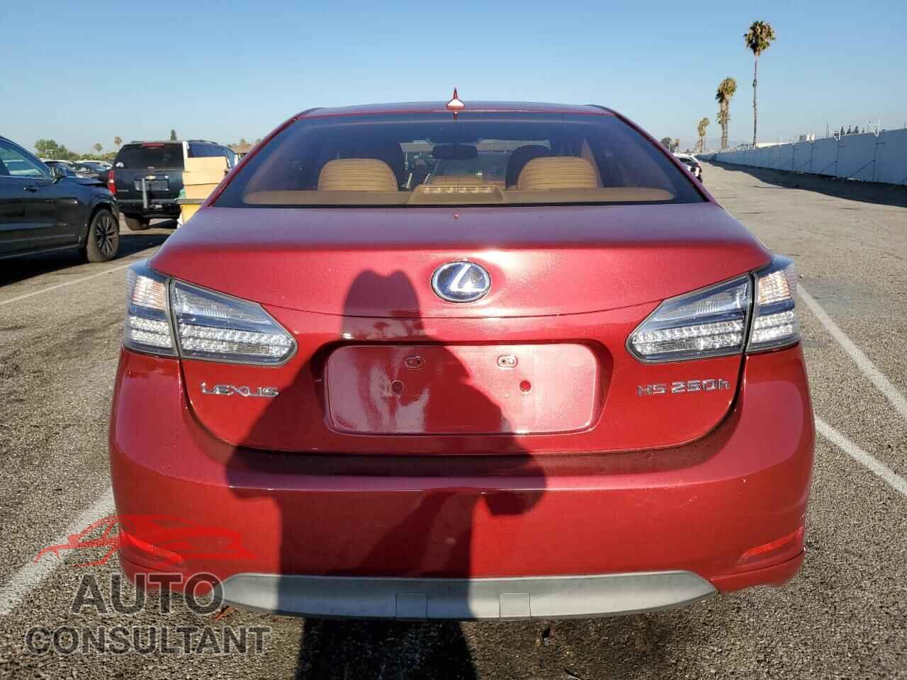 LEXUS HS 2010 - JTHBB1BA0A2028254