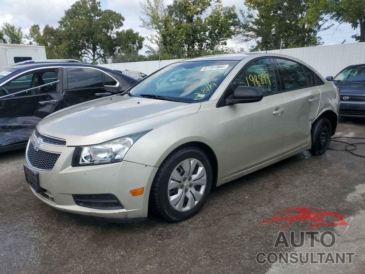 CHEVROLET CRUZE 2013 - 1G1PA5SH4D7216936