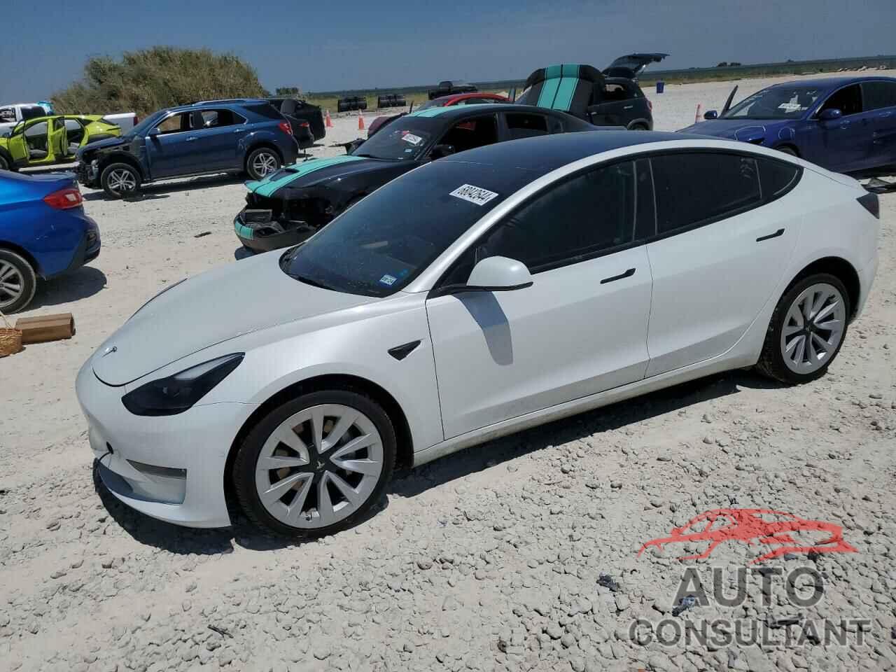 TESLA MODEL 3 2022 - 5YJ3E1EB1NF313212