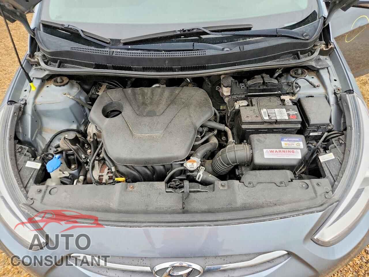 HYUNDAI ACCENT 2017 - KMHCU5AE3HU357357