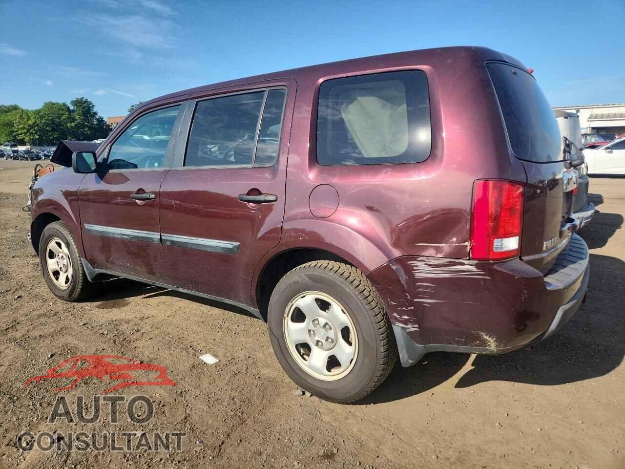 HONDA PILOT 2011 - 5FNYF4H27BB059775