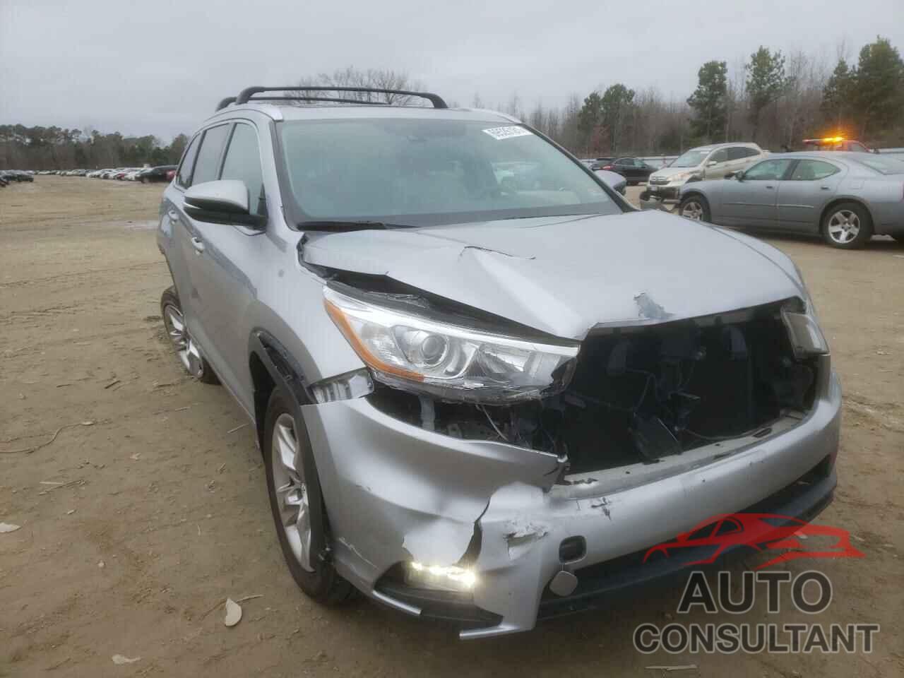 TOYOTA HIGHLANDER 2016 - 5TDDKRFH5GS343732