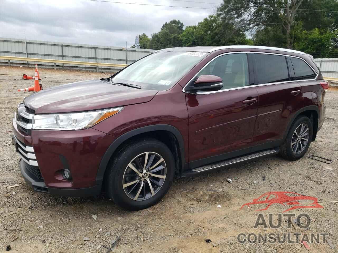 TOYOTA HIGHLANDER 2019 - 5TDJZRFH1KS921302