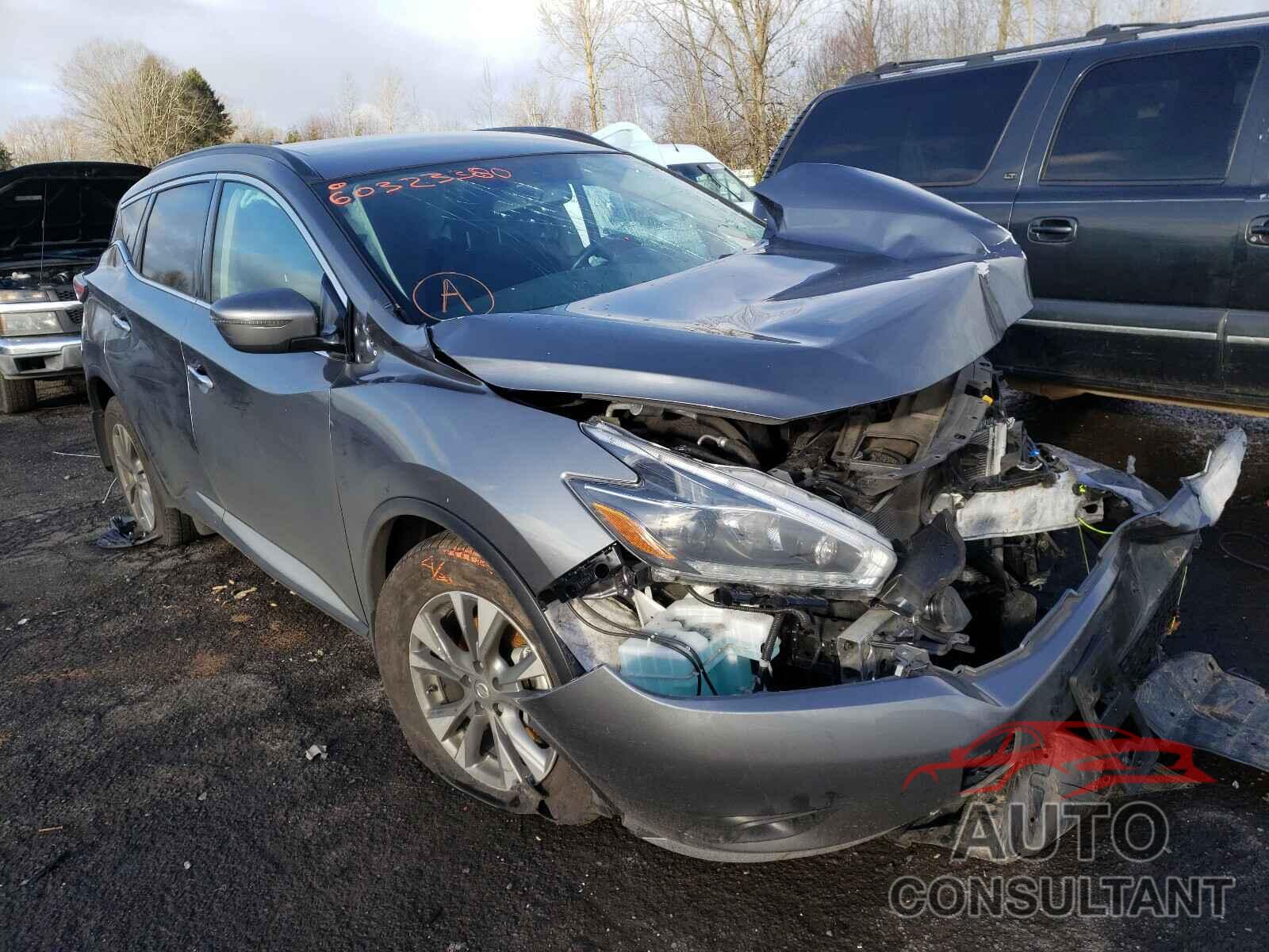 NISSAN MURANO 2018 - 5N1AZ2MH3JN197249